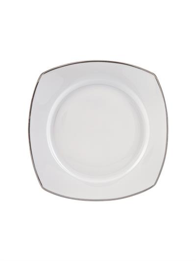 Karaca New Bone Tanya Platin 60 Parça 12 Kişilik Yemek Takımı Kare