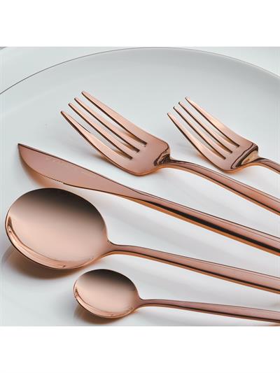 Karaca Orion Rosegold 30 Parça 6 Kişilik Çatal Kaşık Bıçak Seti
