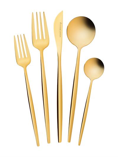 Karaca Orion Shiny Gold 30 Parça 6 Kişilik Çatal Kaşık Bıçak Seti