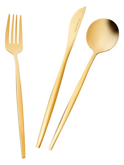 Karaca Orion Shiny Gold 30 Parça 6 Kişilik Çatal Kaşık Bıçak Seti