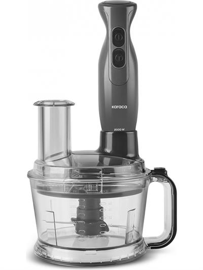 Karaca Pro Multimax 6 In 1 Çok Amaçlı Mutfak Robotu Space Gray