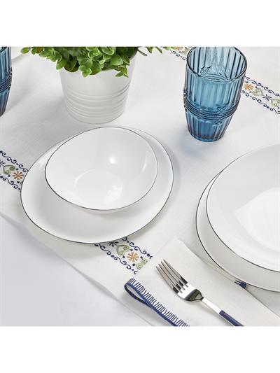 Karaca Pure 24 Parça 6 Kişilik Yemek Takımı