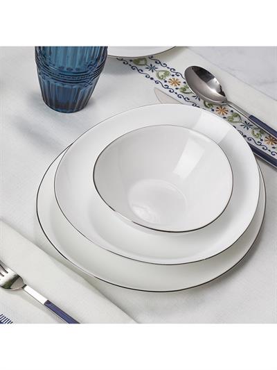 Karaca Pure 24 Parça 6 Kişilik Yemek Takımı
