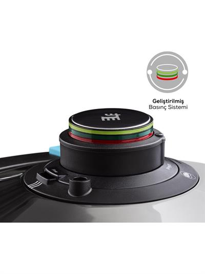 Karaca Quick And Safe Indüksiyon Tabanlı Düdüklü Tencere 7 Litre