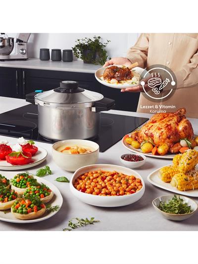 Karaca Quick And Safe Indüksiyon Tabanlı Düdüklü Tencere 7 Litre