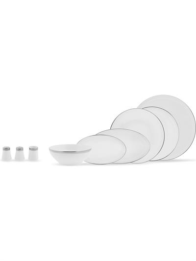 Karaca Streamline Eclipse Platin 57 Parça 12 Kişilik Yemek Takımı