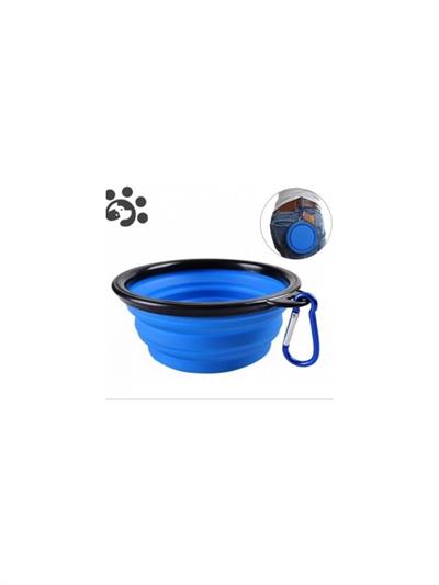 Katlanabilir Kedi Köpek Mama ve Su Kabı 350 ml