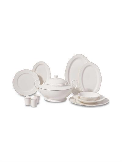 Korkmaz Eliza Collection 60 Parça Gold Yuvarlak Yemek Takımı