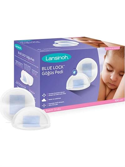 Lansinoh Blue Lock Göğüs Pedi 100lü