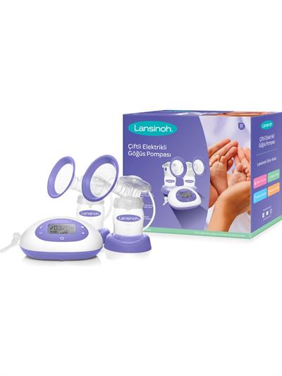 Lansinoh Çiftli Elektrikli Göğüs Süt Sağma Pompası
