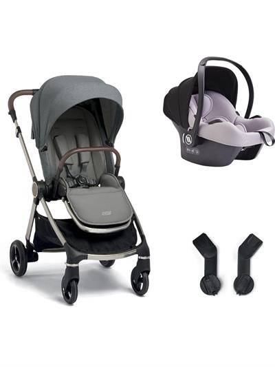 Mamas Papas Strada Cosmo Travel Sistem Bebek Arabası Grey Melange