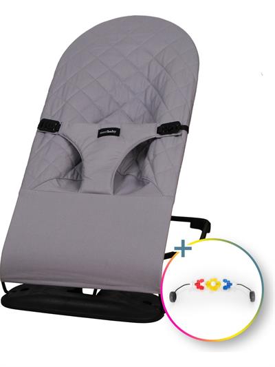 Merfbaby Oyuncaklı Ana Kucağı - Gri
