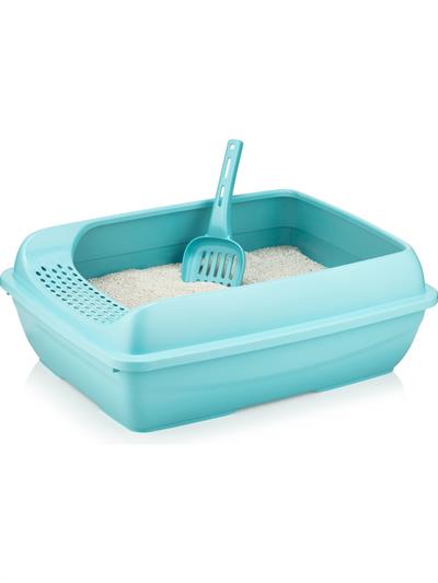 Milo Süzgeçlı Açık Kedi Tuvaleti Lila