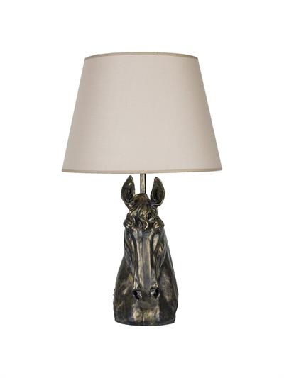 Modern Dizayn At Abajur Gold Bej