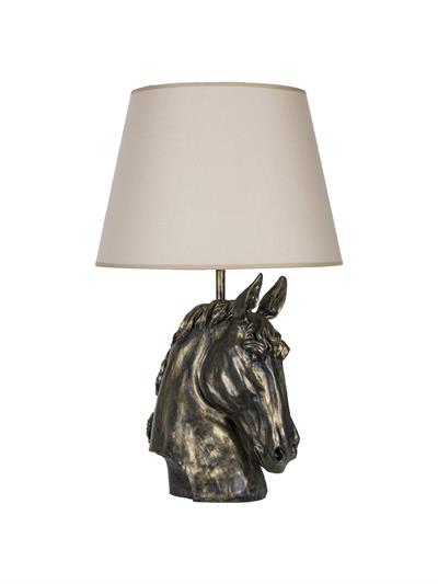 Modern Dizayn At Abajur Gold Bej