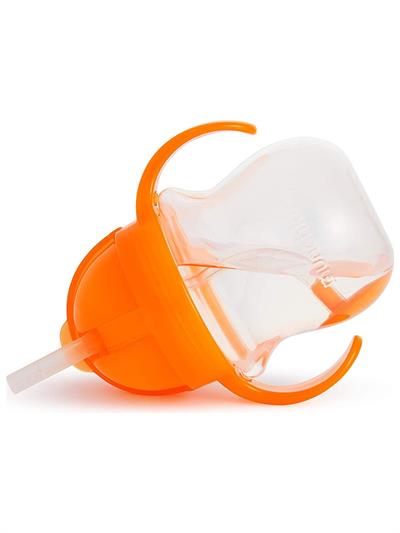 Munchkin Tıklama Kilitli Uçlu Alıştırma Bardağı, 6AY+, 207ML, Turuncu