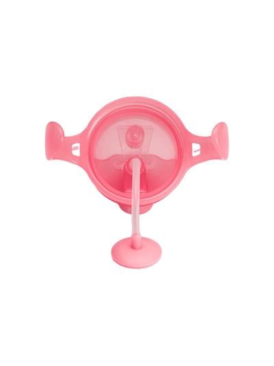 Munchkin Tıklama Kilitli Uçlu Pipetli Alıştırma Bardağı, 6AY+, 207ML, Pembe