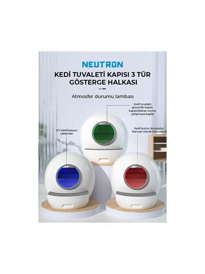 Neutron Akıllı Kedi Tuvaleti