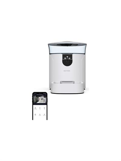 Neutron Kameralı ve Sesli Akıllı Mama Kabı Wi-Fi Destekli 7 Litre - Smart Pet Feeder - App ile Kontrol