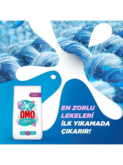 Omo Active Beyazlar ve Renkliler Toz Deterjanı 9 KG