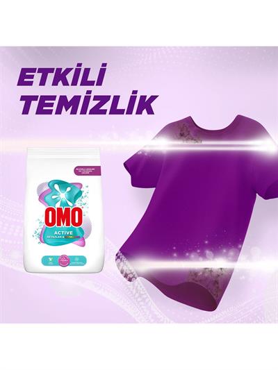 Omo Active Beyazlar ve Renkliler Toz Deterjanı 7.5 KG
