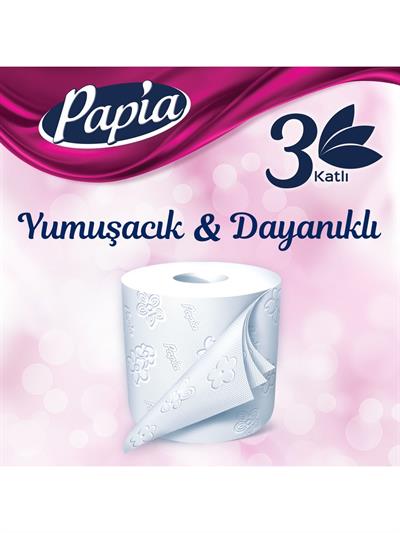 Papia Tuvalet Kağıdı Jumbo Paket 96 Rulo