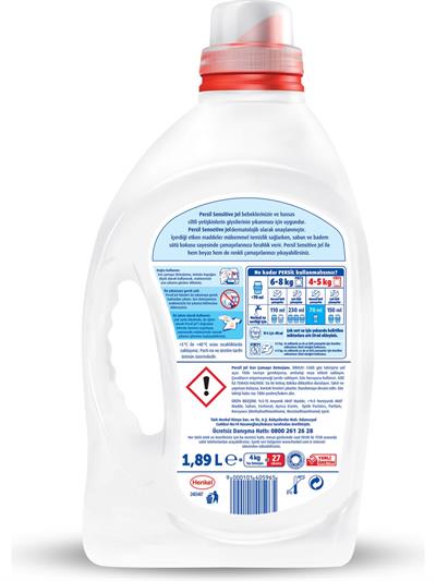 Persil Sıvı Çamaşır Deterjanı 1890ml Sensitive