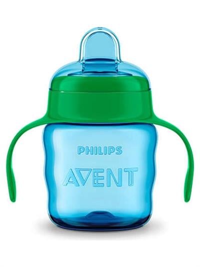 Philips Avent Eğitici Damlatmaz Bardak 6 ay+  200 ml Mavi SCF551/05