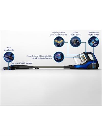 Philips XC8049/01 25.2 V Dikey Şarjlı Süpürge