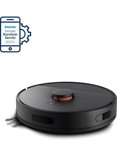 Philips XU3000/01 HomeRun 3000 Serisi Aqua Siyah Akıllı Robot Süpürge