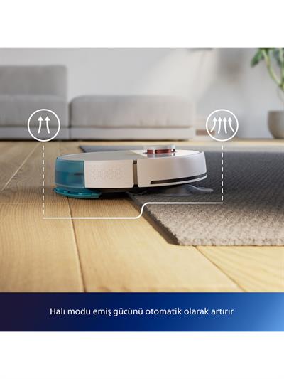 Philips XU7100/02 7000 Serisi Islak ve Kuru Otomatik Boşaltma İstasyonlu Robot Süpürge