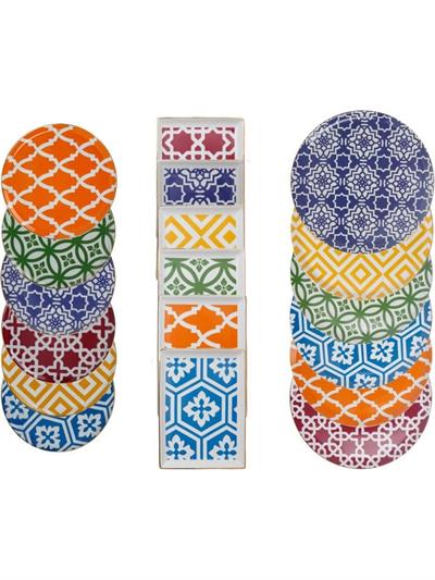 Porland Morocco 18 Parça 6 Kişilik İkram ve Kahvaltı Takımı