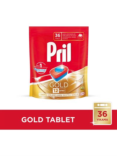 Pril Gold Bulaşık Makinesi Deterjanı 36 Tablet