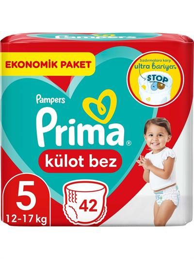 Prima Külot Bebek Bezi 5 Beden 42 Adet Junior Ekonomik Paket