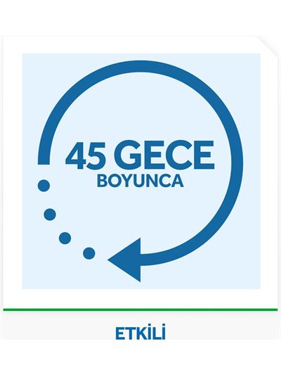 Raid Elekro Likit Cihaz ve 1 Yedek, 45 Gece