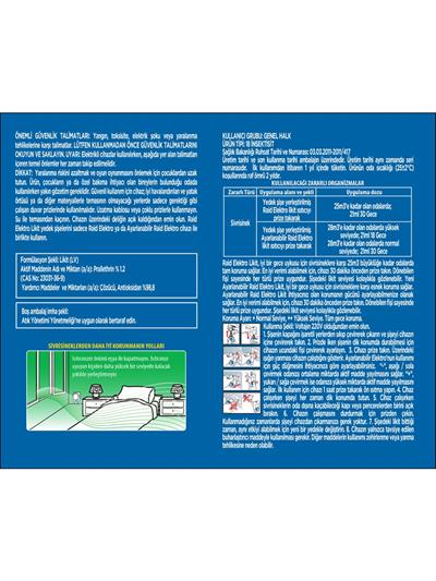 Raid Elektro Likit Yedek 60 Gece Promo Paket 42 ml