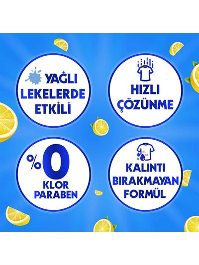 Rinso Toz Çamaşır Deterjanı Limon ve Karbonat Renkliler ve Beyazlar İçin 10 KG