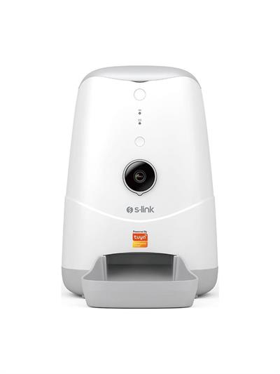 S-link Sl-20 Kameralı Akıllı Otomatik Mama Kabı Kedi Köpek Pet Besleyici Yem Kabı, Smart Feeder