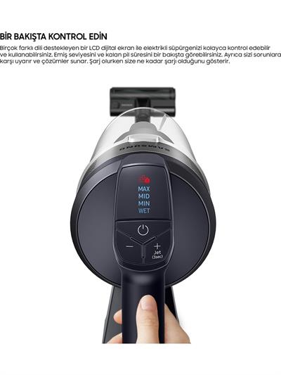 Samsung VS20B75ACR5/TR Jet 75E Şarjlı Dikey Süpürge