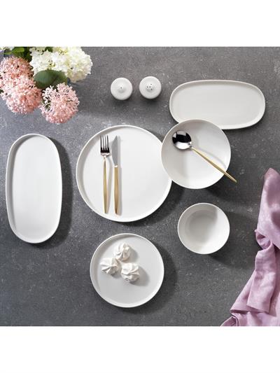 Schafer Lilya Yemek Takımı 55 Parça -Beyaz