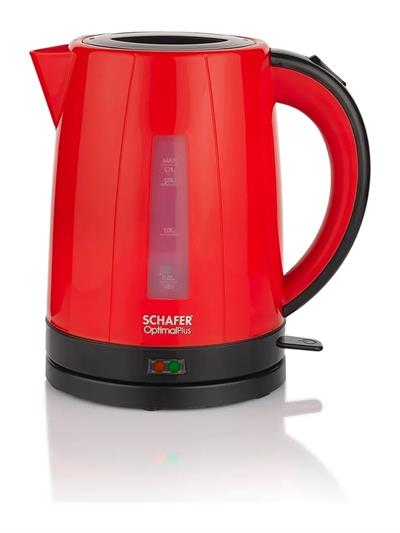 Schafer Optimal Pls Elektrikli Çay Makinesi Kırmızı