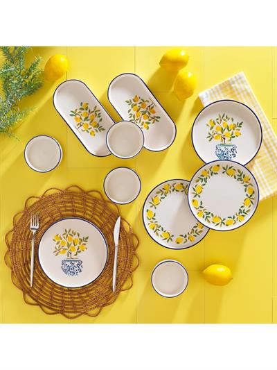 Schafer Sunny 4 Kişilik Kahvaltı Takımı-10 Parça-Sarı