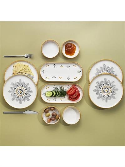 Schafer Sunny 4 Kişilik Kahvaltı Takımı Beyaz