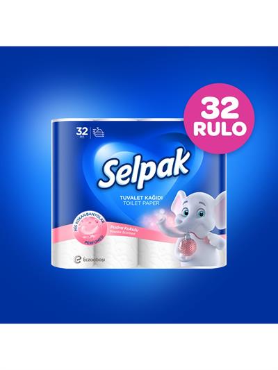 Selpak Tuvalet Kağıdı 32li Pudra Kokulu