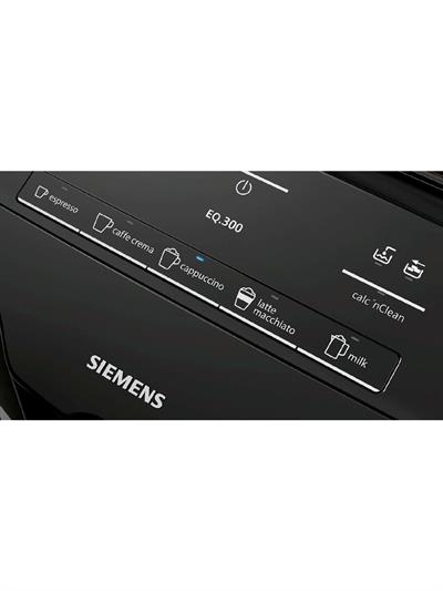 Siemens EQ300 TI351209RW Otomatik Kahve ve Espresso Makinesi Siyah