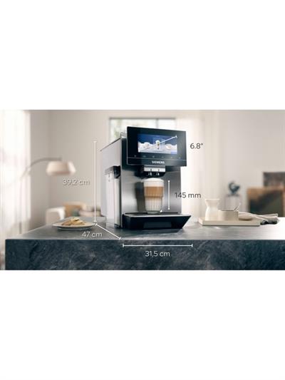 Siemens TQ905R03 EQ.900 Paslanmaz Çelik Home Connect Tam Otomatik Kahve Makinesi