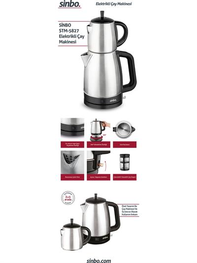 Sinbo STM-5827 Çay Seti