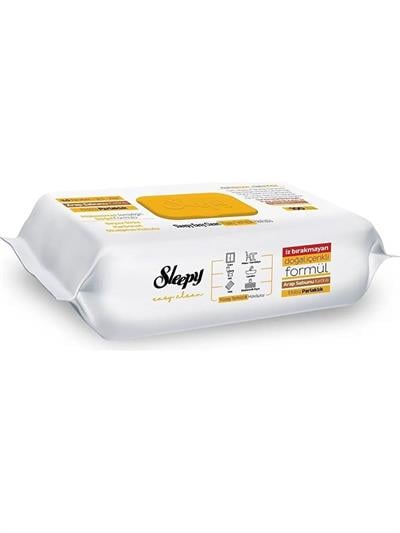Sleepy Easy Clean Arap Sabunu Katkılı Yüzey Temizlik Havlusu 100 Adet
