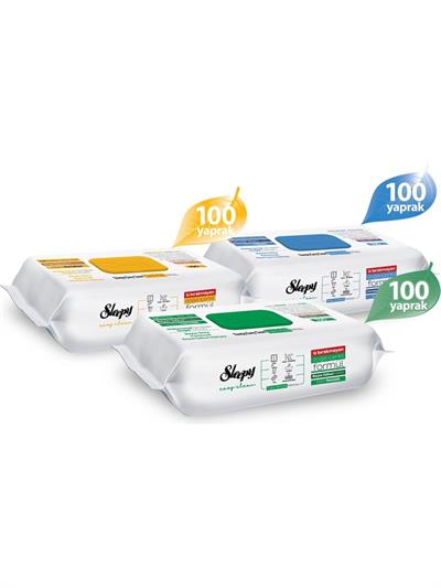 Sleepy Easy Clean Beyaz Sabun Katkılı+Çamaşır Suyu Katkılı+Arap Sabunu Katkılı 3X100