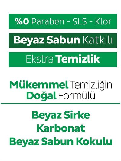 Sleepy Easy Clean Beyaz Sabun Katkılı+Çamaşır Suyu Katkılı+Arap Sabunu Katkılı 3X100